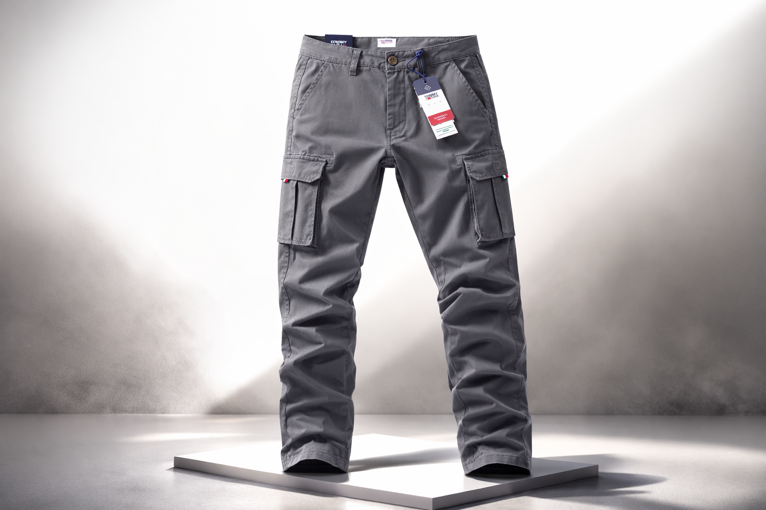 Tommy Jeans Twill Cargo Pant – Ash