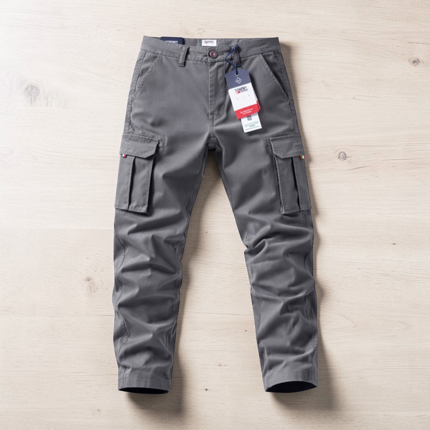 Tommy Jeans Twill Cargo Pant – Ash